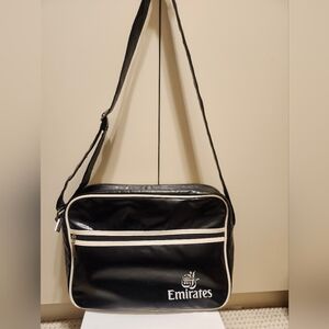 Vintage VG Rare! Emirates Airline Crew Flight Bag Circa Mid 1980s Original Issue